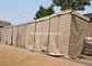 Zgrzewane bariery obronne Bastion Ściany Wojskowe pudła gabionowe 4-5.0mm Drut Śred