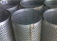 Srebrne spawane perforowane cylindryczne cylindry filtracyjne ze stali nierdzewnej