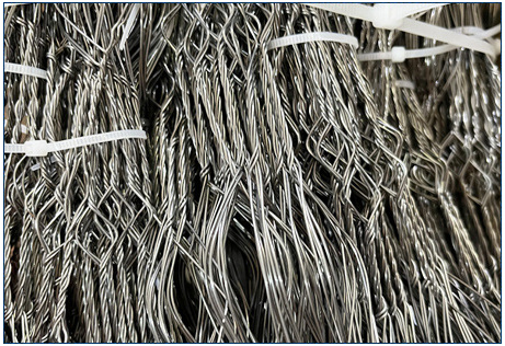 MZP Niewidoczna Przeszkoda Z Drutu 0,5-0,9mm Siatka Obrony Czołgów 3