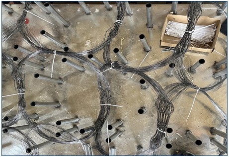 MZP Niewidoczna Przeszkoda Z Drutu 0,5-0,9mm Siatka Obrony Czołgów 5