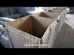 Wojskowa ściana Wojskowa skrzynia gabionowa bariery obronne Sprzęt Cena jednostki