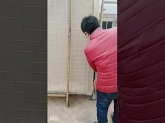 Klatka na worki z piaskiem z barierą obronną