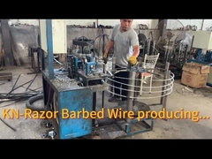 Siatka z drutu kolczastego