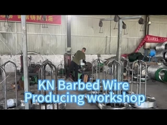 Produkcja sieci z drutu kolczastego