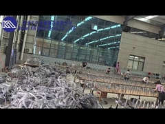 Niewtargłe przeszkody drutu MZP Automatyczny warsztat Demonstracja i wyjaśnienie