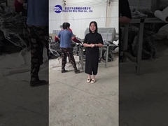 Niewidoczna przeszkoda z drutu. Obrona na polu bitwy utrudnia ruch czołgów.