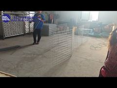 Wytrzymałe Bariery Ochronne Worki Ochronne Gabiony Bastiony/Bariera z Siatki Spawanej Bastion