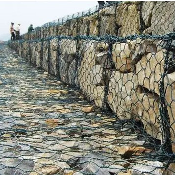 Seawall Obrona Wybrzeża Gabiony Klatki Mur oporowy na plażę Przeciw erozji