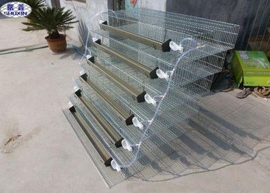 6 poziomów Przepiórka Bird Cage PVC Feeder koryta Plastic Water Bowl OEM Service