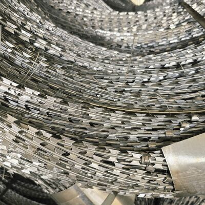 High Security Razor Barbed Wire Supplier in China Razor Barbed Fence Wire for Harsh Environment Security Solutions