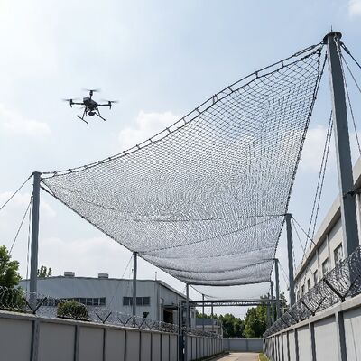 Heavy-Duty Overhead Netting | Nylon Mesh Barrier Against Unauthorized Drones