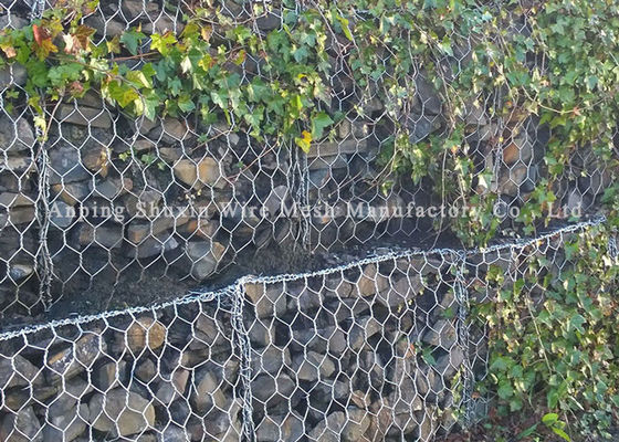 Elastyczne klatki ścienne gabionowe River Rock 4 mm z drutu żelaznego