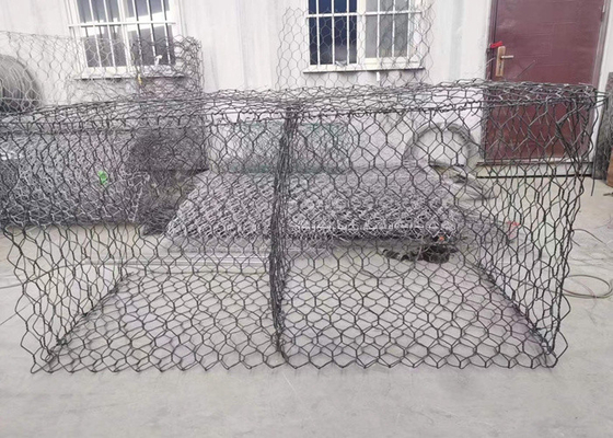 80x100mm 3mm galwanizowany sześciokątny kosz gabionowy