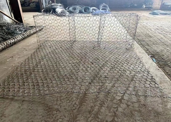 80x100mm 3mm galwanizowany sześciokątny kosz gabionowy