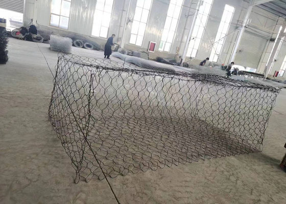 2x1x1 wielkość otworu 60*80 Gabion Korbata do użytku na rynku Tanzanii