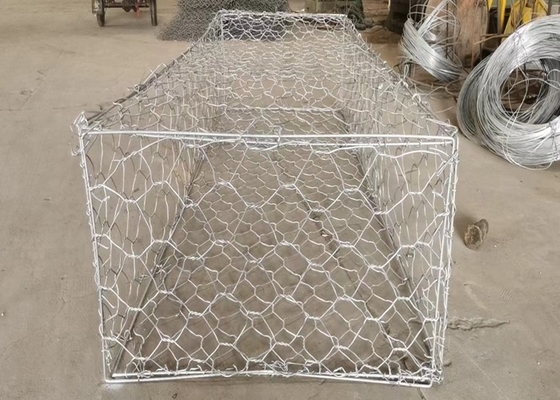 2x1x1 wielkość otworu 60*80 Gabion Korbata do użytku na rynku Tanzanii