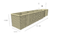 ISO CE Anti Corrosion Military Sand Wall Hesco Barrier Wysoka trwałość