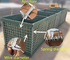 ISO CE Anti Corrosion Military Sand Wall Hesco Barrier Wysoka trwałość