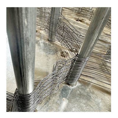 Zastosowane Galwanizowane Woven Tank Wire Mesh Net Anti Tank Track Wrapping Wire Mesh For Ukraine