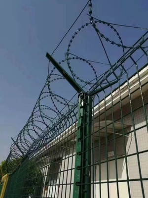 Stal nierdzewna przeciwdziałająca rdzewiom Wysokiej Bezpieczeństwa Ostrza Żyleta Wykorzystanie Concertina Żyleta Drut