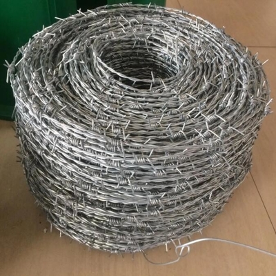 Ogrodzenie z siecią drutu kolczastego o wysokiej wytrzymałości drutu kolczastego elektrycznego 125 gauge drutu kolczastego 10kg drutu kolczastego cena w Bangladeszu aluminium stop drutu kolczastego straż kradzież