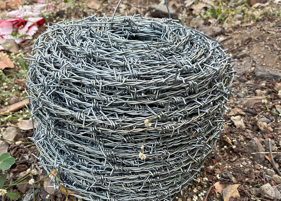 Ochrona gospodarstwa domowego Dwukrotne pręty odwrotnie skręcone drut kolczasty ze stali nierdzewnej