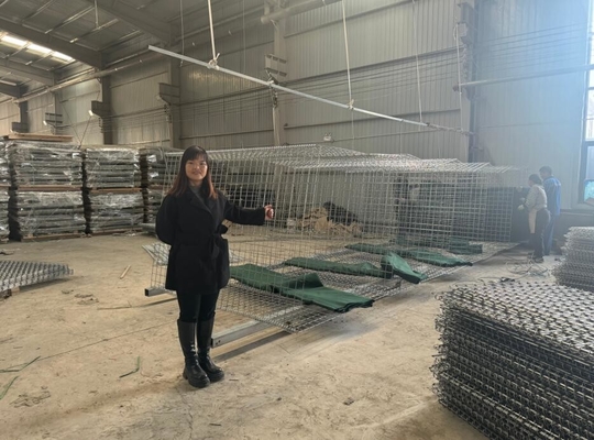 4.0 mm Defensive Hesco Bation Bariera worek piaskowy dla ścian bariery ochrony obwodu zabezpieczenia budownictwa