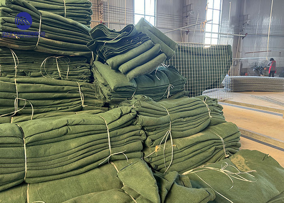 Kontrola powodzi Obronna Bastion Barrier Galvanized Bastion Bag