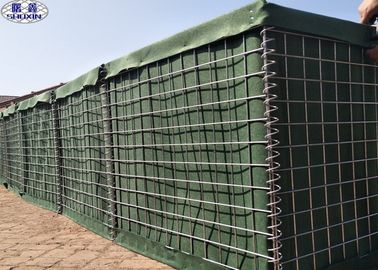 Mil 3 4mm 75cmx75cm Hesco Kosze wojskowe Hesco Bariery Certyfikacja ISO