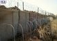 Cynkowane ocynkowane bariery obronne Bastion Wall CE Certyfikat 3 lata gwarancji