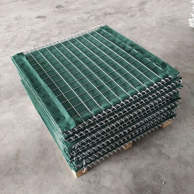 Factory Price Durable Welded 4mm Wire Mesh Gabion Wall Defensive Barrier Bastion For Sale