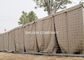 Stalowa obronna bariera wojskowa z geowłókniną 2x2