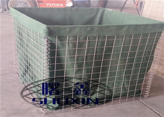 uv resistant heavy rain storm protection Sand Filled Barriers hesco bastion for flood control
