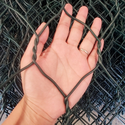 Galwanizowana siatka tkana Gabion Kosz oporowy do ściany konstrukcyjnej