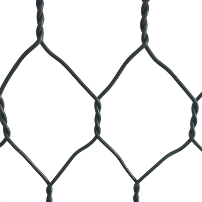 Sześciokątna żelazna siatka druciana Gabion Box 2x1x1 M Zapobiega utracie wody i gleby
