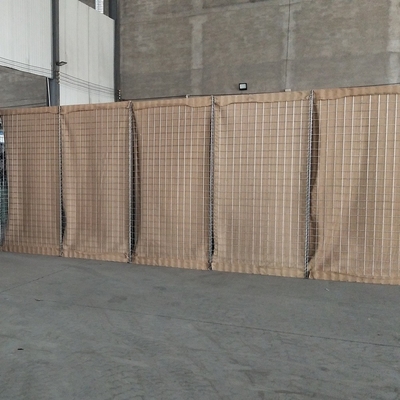 3,7 mm Gabion Hesco Mil 7 Wojskowa ściana z piasku do erozji wybrzeża