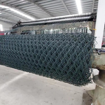 Ochrona przed spadającymi skałami Pvc Gabion Basket Ściana oporowa Sześciokątna