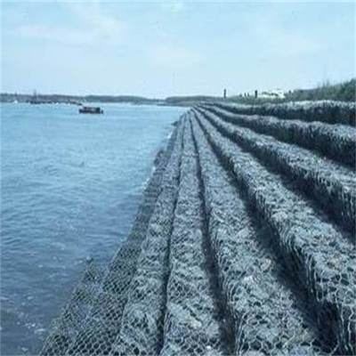 Galfan Wire 2.7mm Gabions Metalowe Koszyk Klatka Konstrukcja Czarny wykończenie