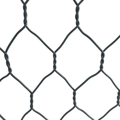3m X 1m X 1m 4mm Pvc powlekany pudełko gabionowe odporność na korozję