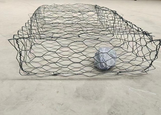 Wsparcie nachylenia 2m X 1m X 1m Custom Gabion Baskets 6x8cm Mesh Hole