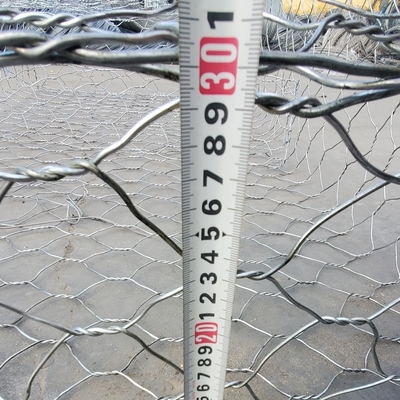 2x1x1m Kamienny koszyk z gabionu 8*10cm Węzeł sześciokątny