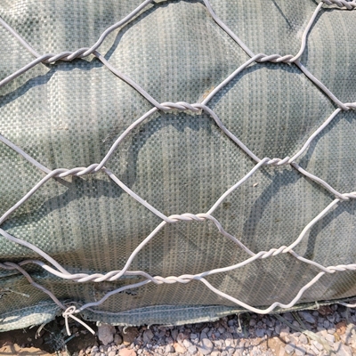Zgalwanizowany 2,7 mm Gabon Box 2x1x1m 3x1x1m 80x100 mm sześciokątny