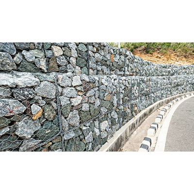 100mmx120mm Iron Mesh 3d Gabion Box Stone For Garden Hot Dip Galvanized Gabion Mesh