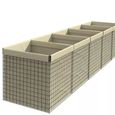 20 komórek Ściana ochronna Hesco Army Wire Tensile 500-800mpa