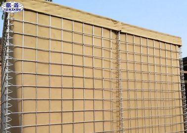 Cynkowana ściana obronna Bariera HESCO Bastion Certyfikat ISO