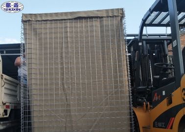 System skrzyni ładunkowej z ochronną barierą / siatką Gabion