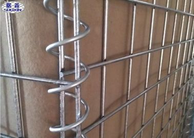 Składana metalowa osłona gabionowa Bariera ochronna 300 g / m2 Kolorowa usługa OEM