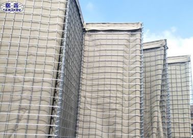 Military Gabion Box Wall 4mm Defensive Barriers Oman Army Eco-Friendly