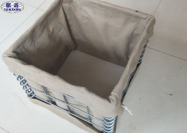 Wojskowe pole gabionowe Bariery ochronne Hesco Materiał stalowy 3 lata gwarancji