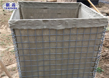 SX9 Sand Fileld HESCO Obronne bariery / Geowłóknina Wojskowe bariery gabionowe